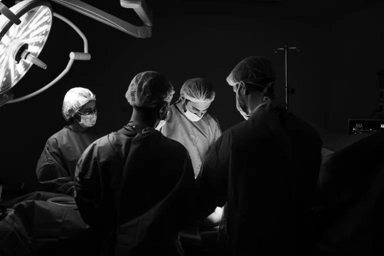 surgeons in operating room