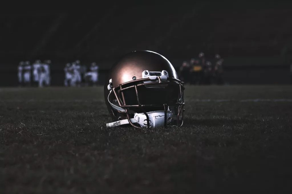 american football helmet