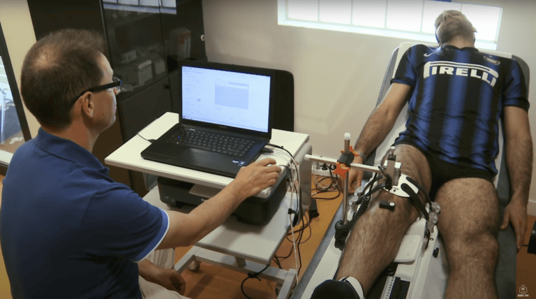 football player GNRB arthrometer test