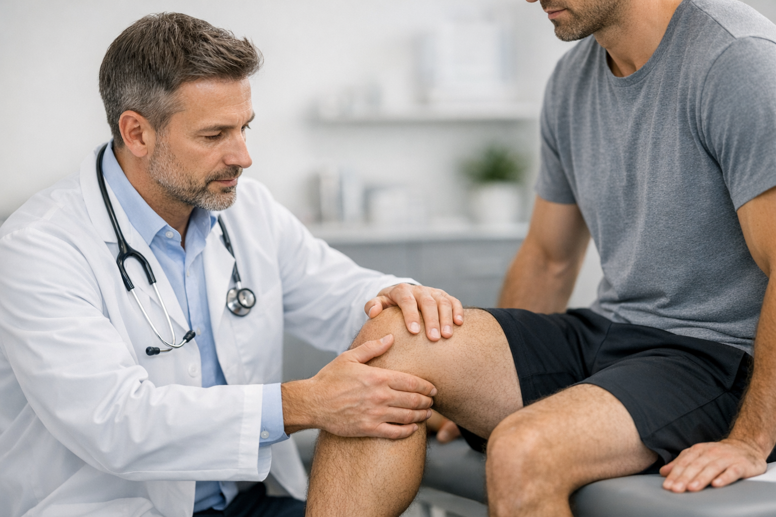 MCL valgus stress test